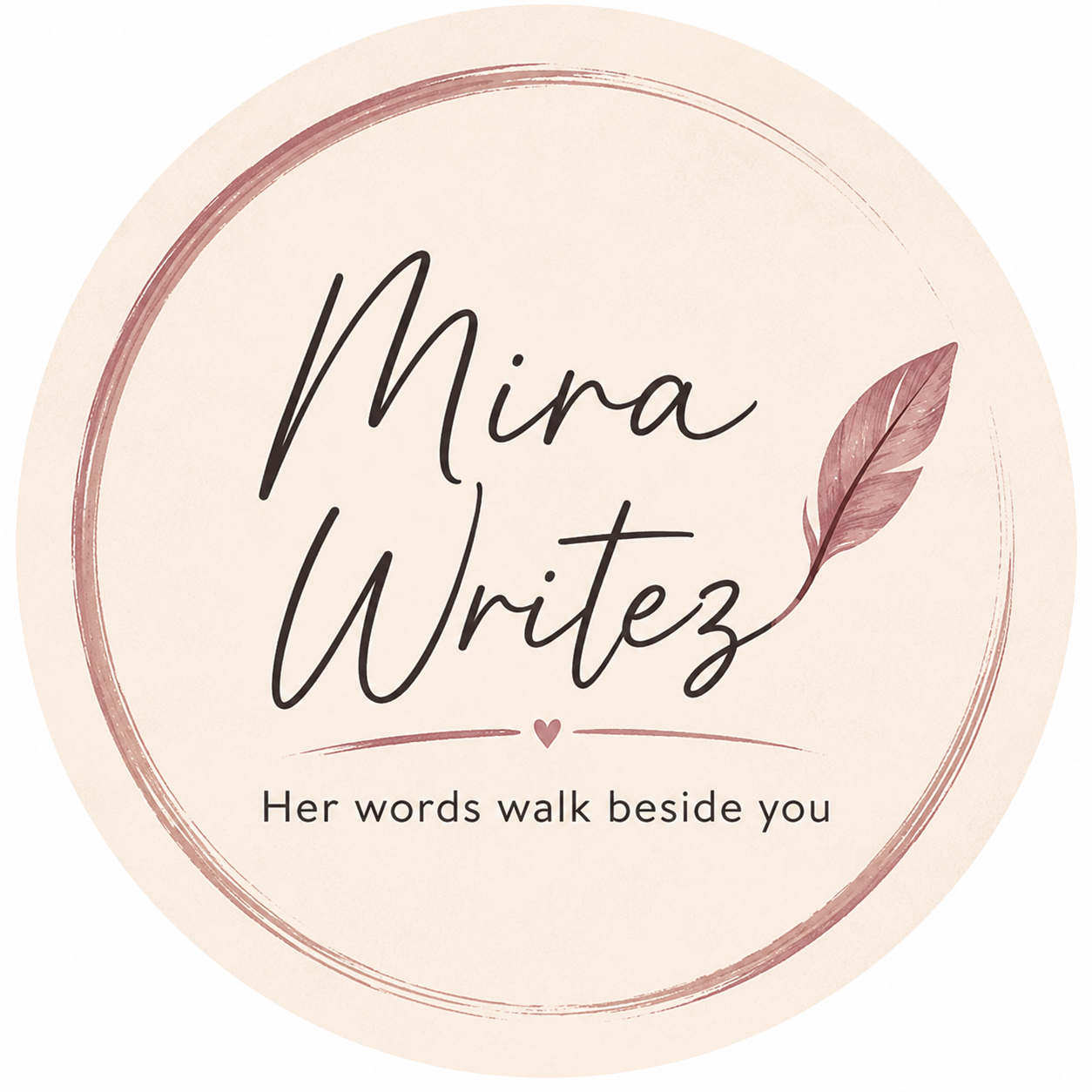 Mira Writez — Her words walk beside you